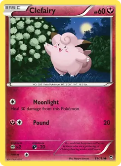 Kaart Clefairy