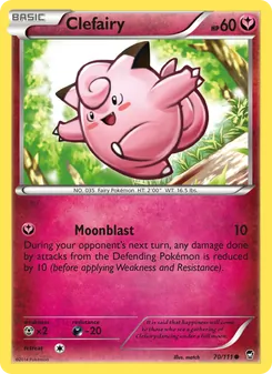 Kaart Clefairy
