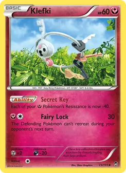 Kaart Klefki
