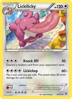 Kaart Lickilicky