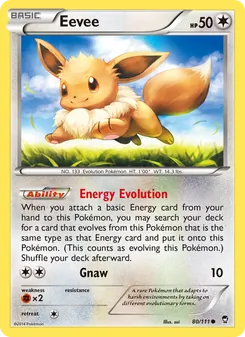 Kaart Eevee
