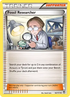 Kaart Fossil Researcher