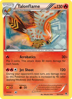 Kaart Talonflame