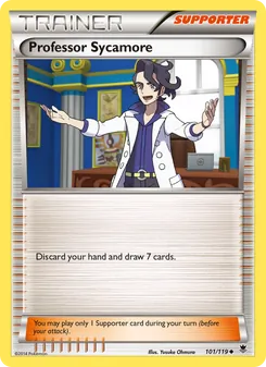 Kaart Professor Sycamore