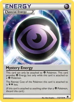 Kaart Mystery Energy