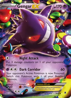 Kaart Gengar EX