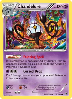 Kaart Chandelure