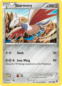 Kaart Skarmory