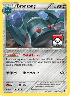 Kaart Bronzong