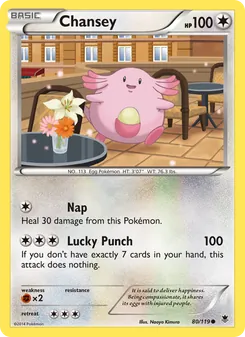 Kaart Chansey