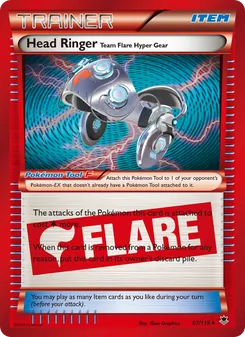 Kaart Head Ringer Team Flare Hyper Gear