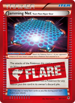 Kaart Jamming Net Team Flare Hyper Gear