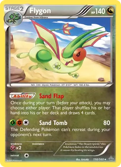 Kaart Flygon