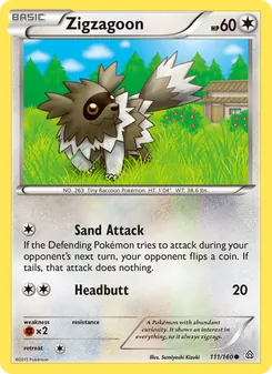 Kaart Zigzagoon