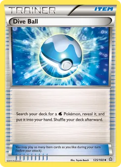 Kaart Dive Ball