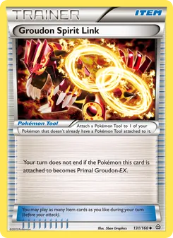 Kaart Groudon Spirit Link