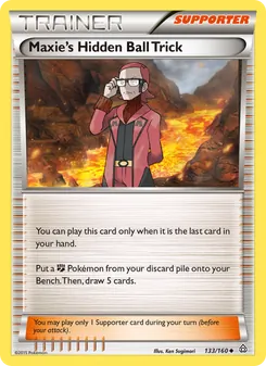 Kaart Maxie's Hidden Ball Trick