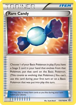 Kaart Rare Candy