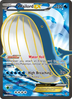 Kaart Wailord EX