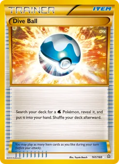 Kaart Dive Ball