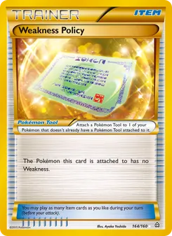 Kaart Weakness Policy