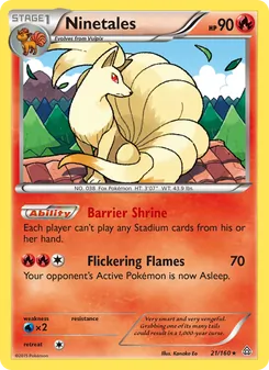 Kaart Ninetales