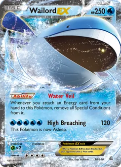 Kaart Wailord EX