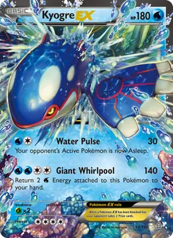 Kaart Kyogre EX