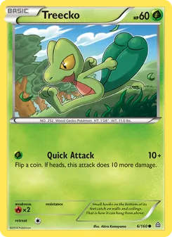 Kaart Treecko
