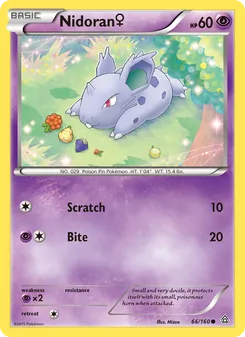 Kaart Nidoran♀