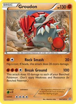 Kaart Groudon