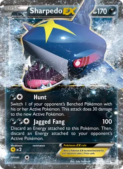 Kaart Sharpedo EX