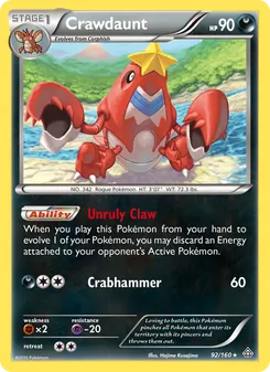 Kaart Crawdaunt