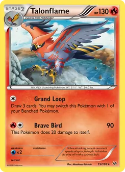 Kaart Talonflame