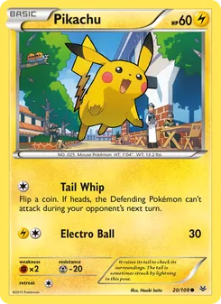 Kaart Pikachu