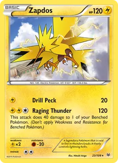 Kaart Zapdos