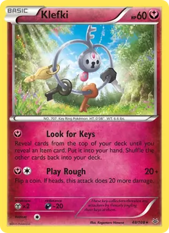 Kaart Klefki