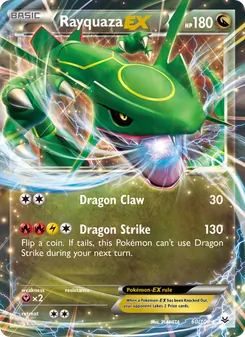 Kaart Rayquaza EX