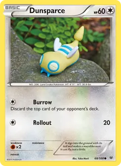 Kaart Dunsparce