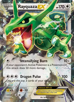 Kaart Rayquaza EX