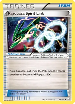 Kaart Rayquaza Spirit Link