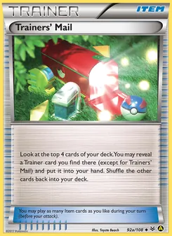 Kaart Trainers' Mail