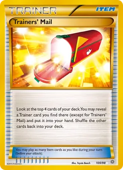 Kaart Trainers' Mail