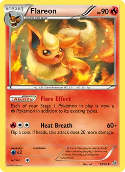 Kaart Flareon