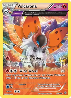 Kaart Volcarona