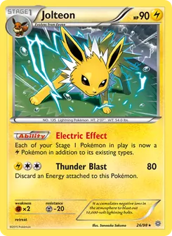 Kaart Jolteon