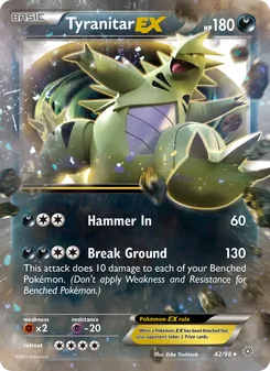 Kaart Tyranitar EX