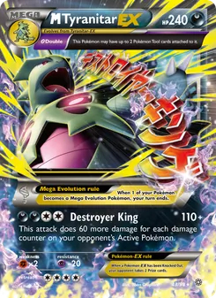 Kaart M Tyranitar EX
