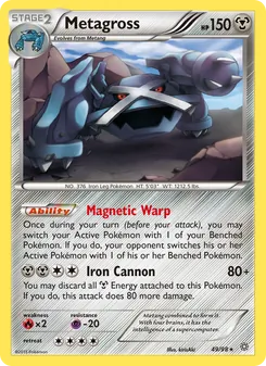 Kaart Metagross