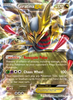 Kaart Giratina EX